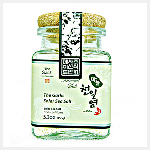The Garlic Solar Sea Salt Made in Korea